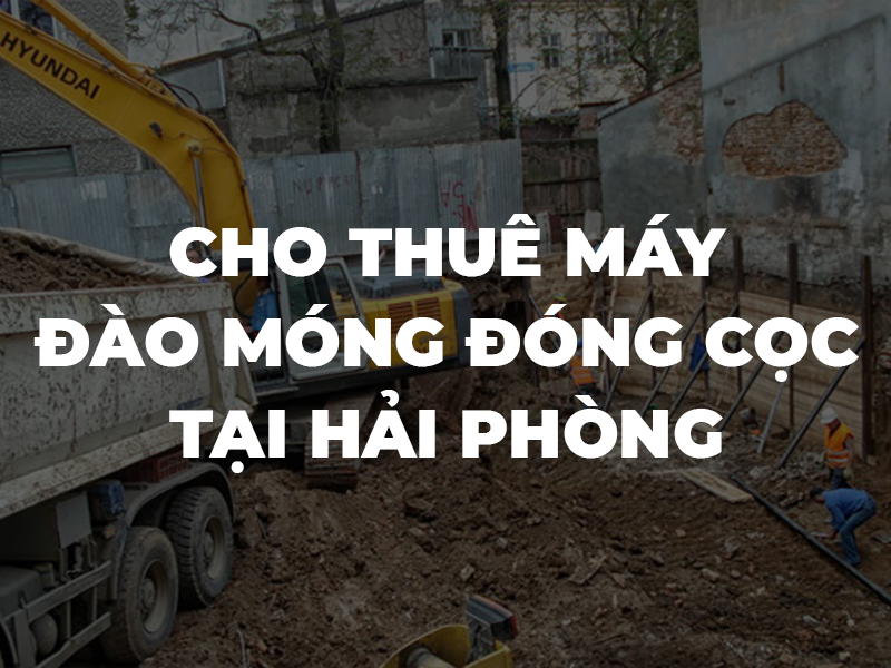 Máy đào móng, đóng cọc