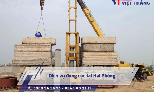 Dịch vụ đóng cọc tại Hải Phòng