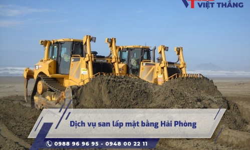 Dịch Vụ San Lấp Mặt Bằng Tại Hải Phòng