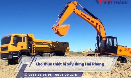 Cho thuê thiết bị xây dựng Hải Phòng