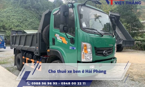 Cho thuê xe ben ở Hải Phòng