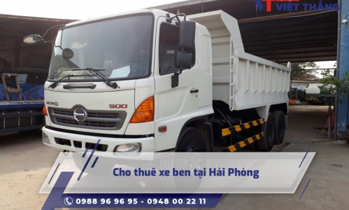 Cho thuê xe ben tại Hải Phòng