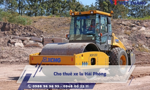 Cho thuê xe lu Hải Phòng