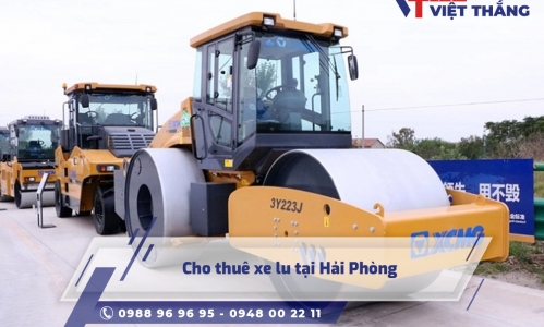 Cho thuê xe lu tại Hải Phòng