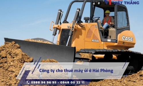 Công ty cho thuê máy ủi ở Hải Phòng