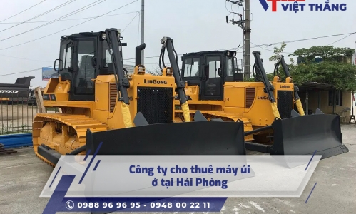 Công ty cho thuê máy ủi ở tại Hải Phòng