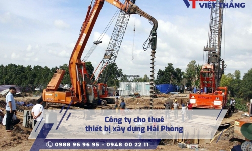 Công ty cho thuê thiết bị xây dựng Hải Phòng