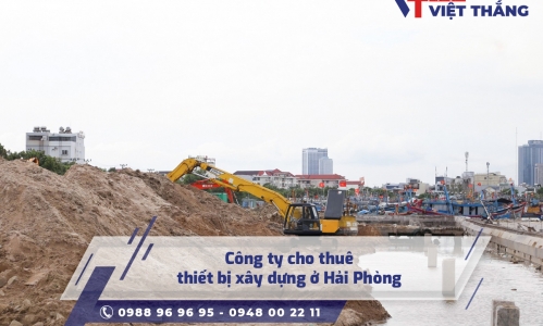 Công ty cho thuê thiết bị xây dựng ở Hải Phòng