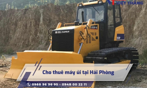 Cho thuê máy ủi tại Hải Phòng