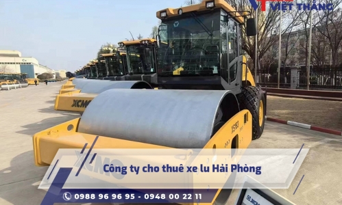 Công ty cho thuê xe lu Hải Phòng