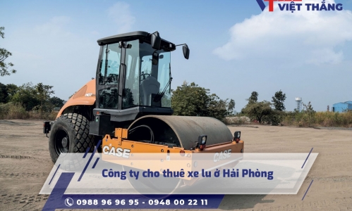 Công ty cho thuê xe lu ở Hải Phòng