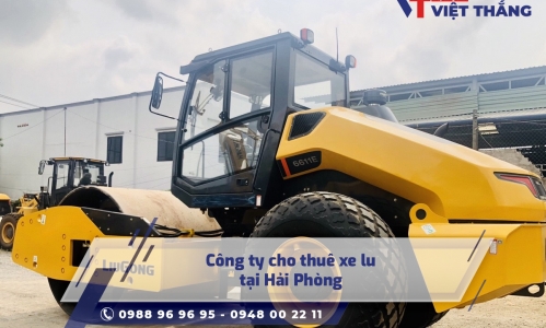 Công ty cho thuê xe lu tại Hải Phòng