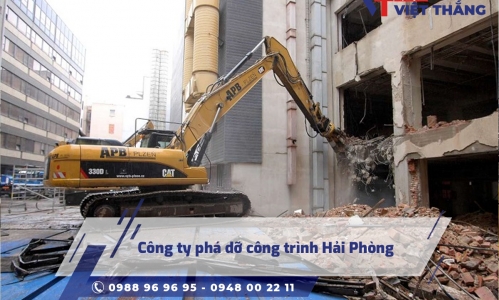 Công ty phá dỡ công trình Hải Phòng