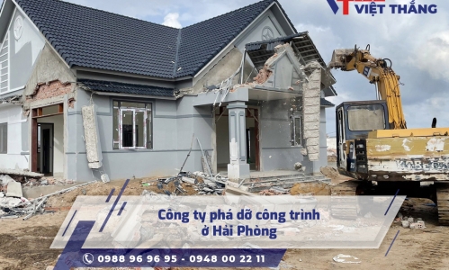 Công ty phá dỡ công trình ở Hải Phòng