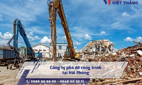 Công ty phá dỡ công trình tại Hải Phòng