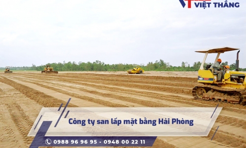 Công ty san lấp mặt bằng Hải Phòng