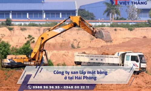 Công ty san lấp mặt bằng ở tại Hải Phòng