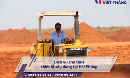 Dịch vụ cho thuê thiết bị xây dựng tại Hải Phòng