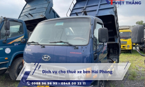 Dịch vụ cho thuê xe ben Hải Phòng