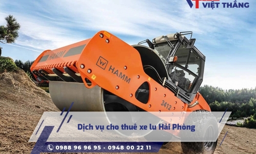 Dịch vụ cho thuê xe lu Hải Phòng