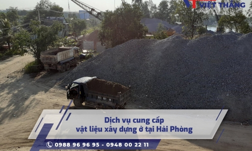 Dịch vụ cung cấp vật liệu xây dựng ở tại Hải Phòng