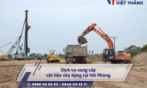 Dịch vụ cung cấp vật liệu xây dựng tại Hải Phòng