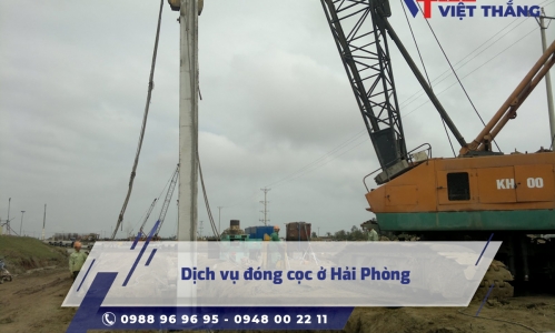 Dịch vụ đóng cọc ở Hải Phòng